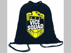 Vice Squad ľahké sťahovacie vrecko ( batôžtek / vak ) s čiernou šnúrkou, 100% bavlna 100 g/m2, rozmery cca. 37 x 41 cm